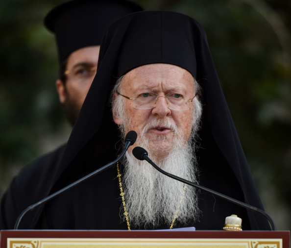 Bartholomaios I., griechisch-orthodoxer Patriarch von Konstantinopel und Oberhaupt der Weltorthodoxie.         Foto: KNA