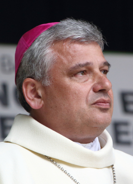 Erzbischof Konrad Krajewski, päpstlicher Almosenverwalter im Vatikan. (Foto: KNA)