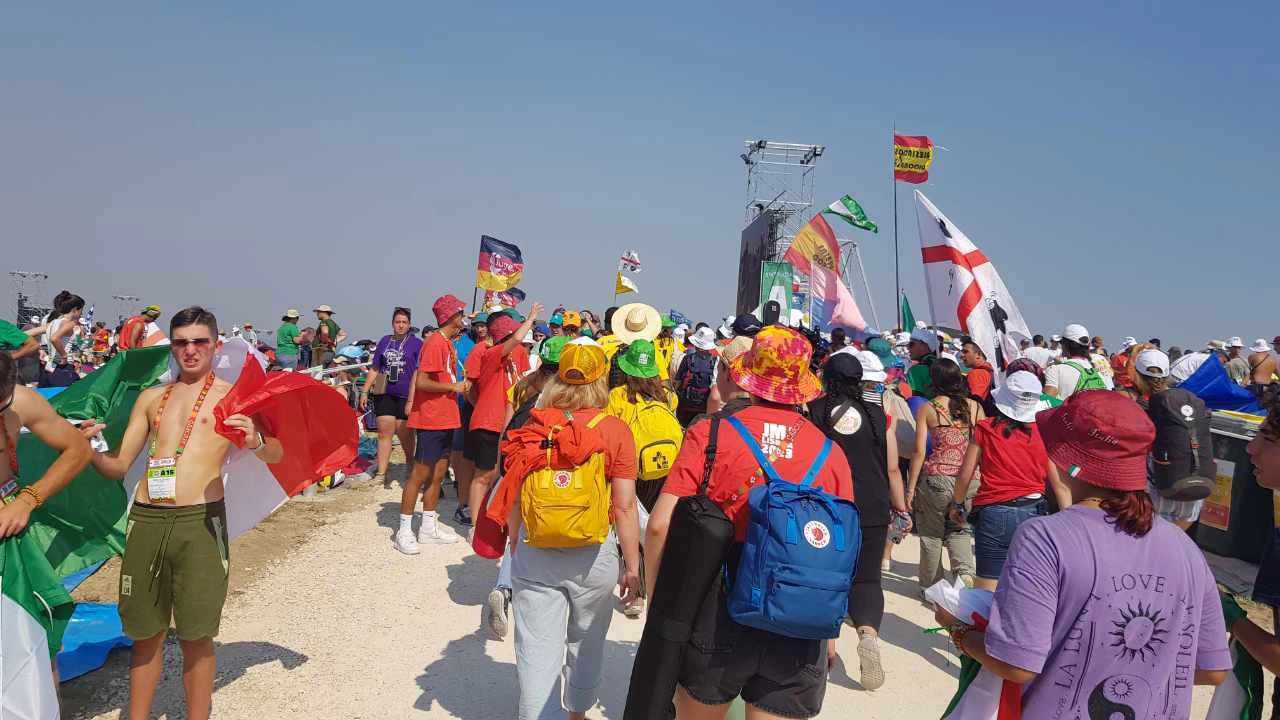 Auf dem Campo da Graca herrscht dichtes Gedränge. (Foto: U. Schwab)