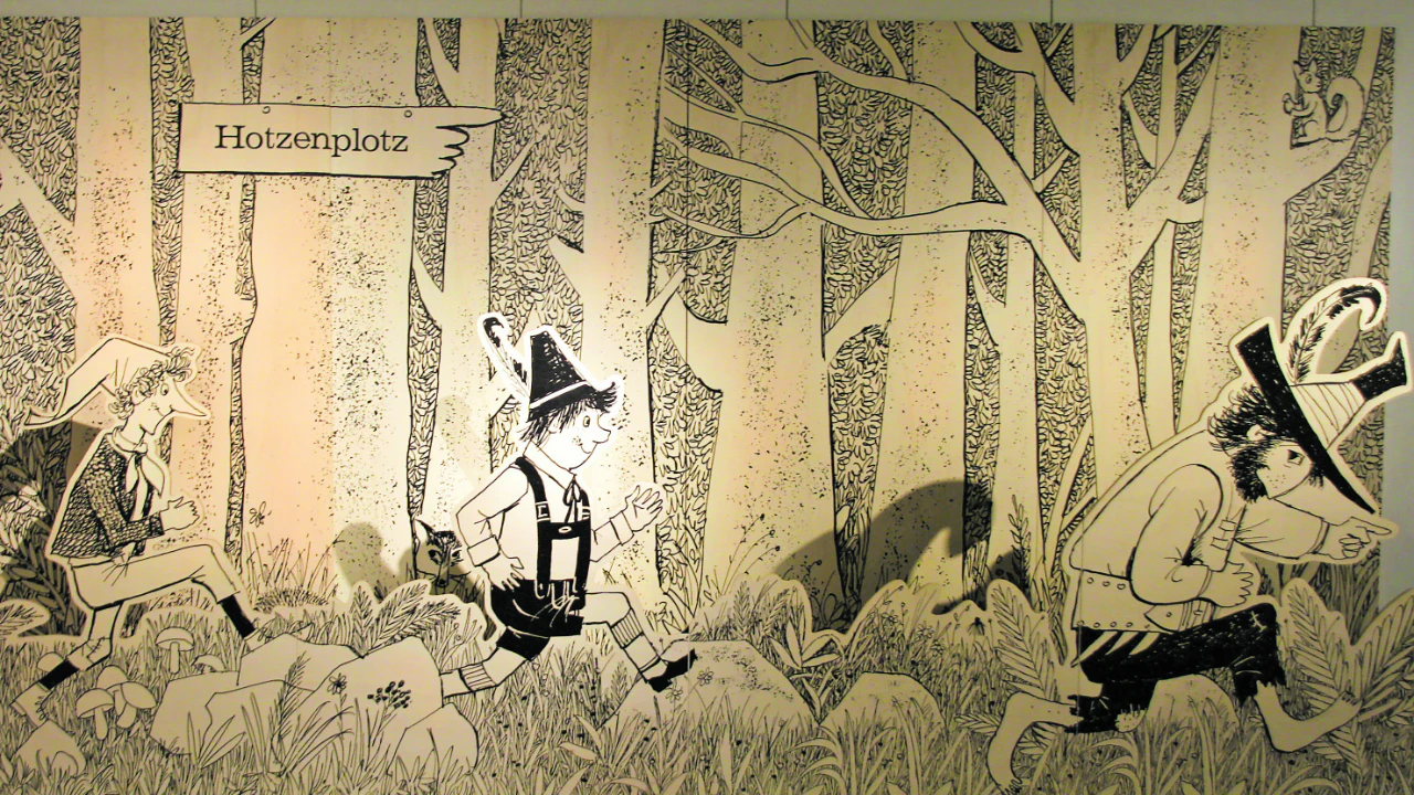 Zum Räuber Hotzenplotz ist in der Ausstellung auch dieses Großmodell zu sehen. (Foto: Pfaffendorf)