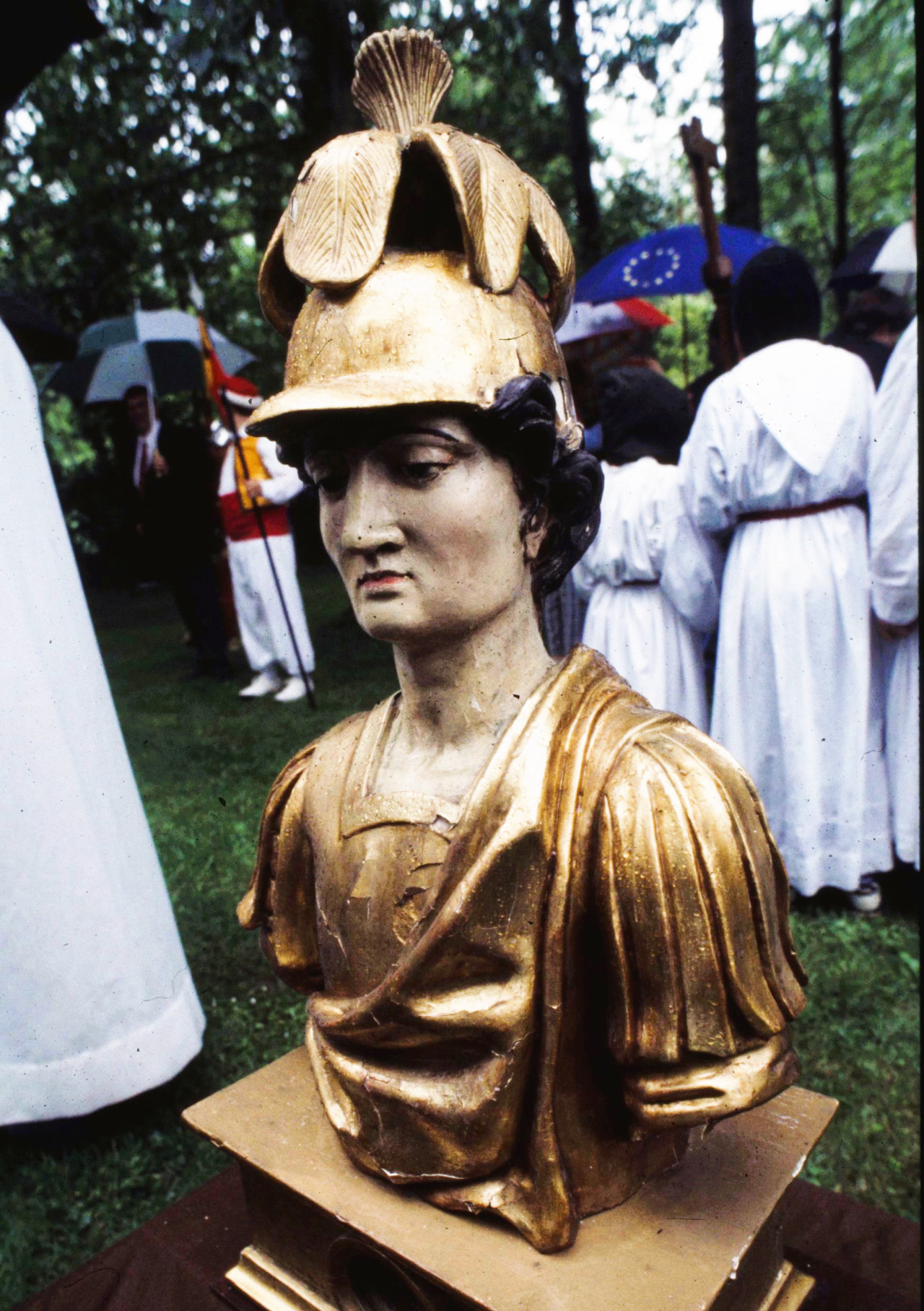 Das Reliquiar des heiligen Vidian. (Foto: Schenk)