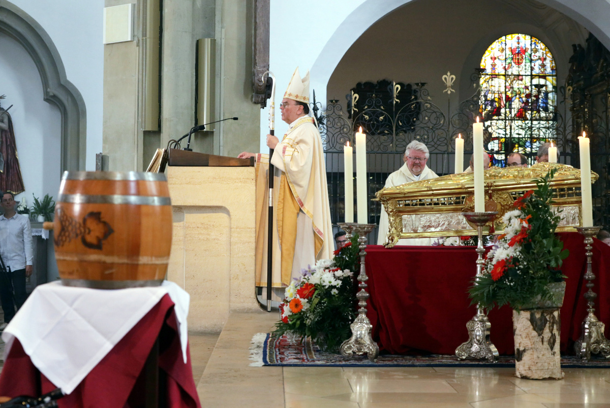 Bischof Bertram lädt am Hochfest des Bistumspatrons zur Ulrichsminne ein (Samstag, 09. Juli 2022 09:31:00)