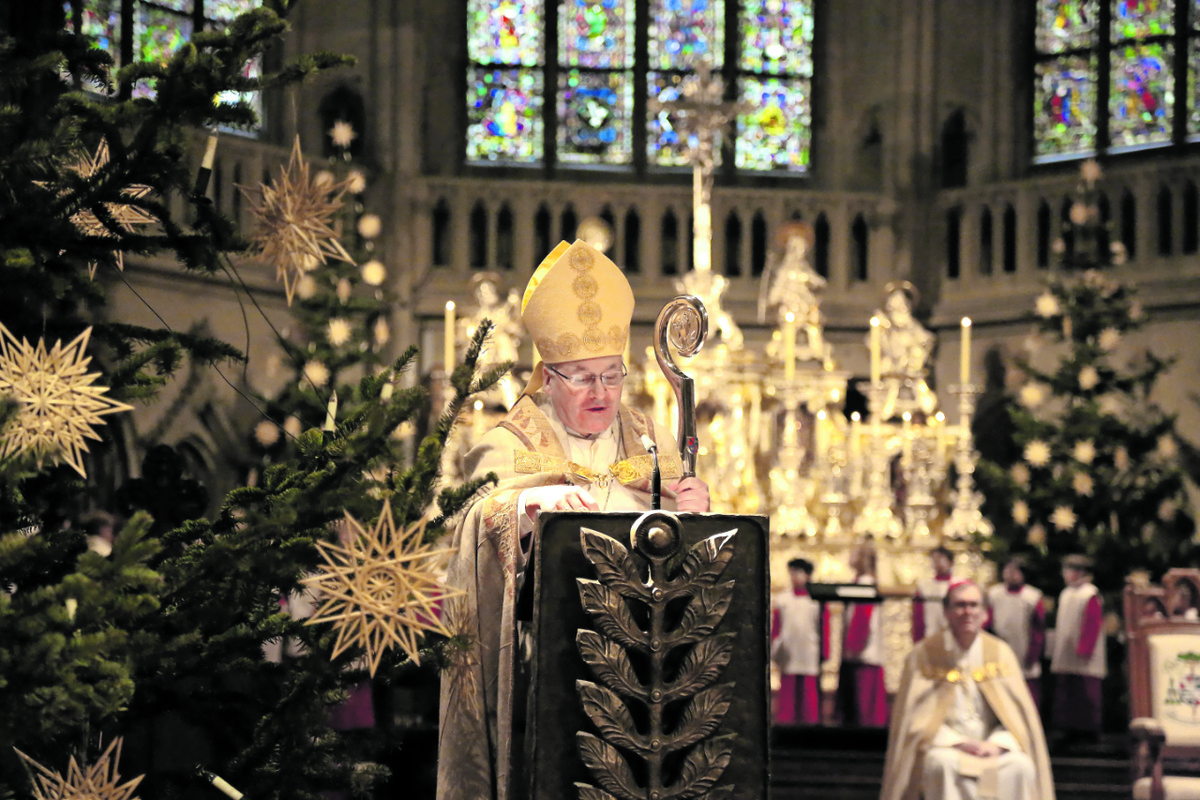 Bischof Rudolf Voderholzer bei seiner Predigt. Foto: Doering