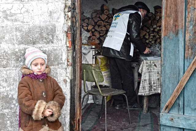 Im Osten der Ukraine leiden gerade die Kinder besonders unter der andauernden militärischen Bedrohung. (Foto: Renovabis)