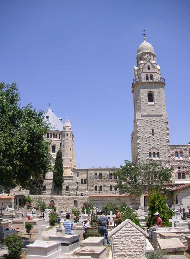 Die Dormitio-Abtei in Jerusalem ist eine der Einrichtungen im Heiligen Land, die von der Palmsonntagskollekte profitieren. (Foto: Zang)