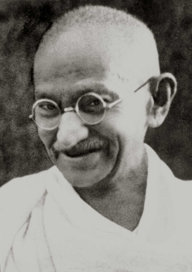 Mahatma Gandhi war eine der prägendsten Persönlichkeiten des 20. Jahrhunderts und wurde zum Vorbild vieler Aktivisten. (Foto: KNA)