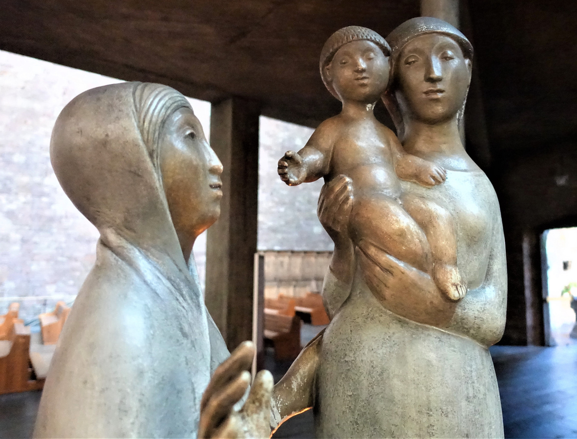 Anna, ihre Tochter  Maria und das Jesuskind in Düren. (Foto: Drouve)
