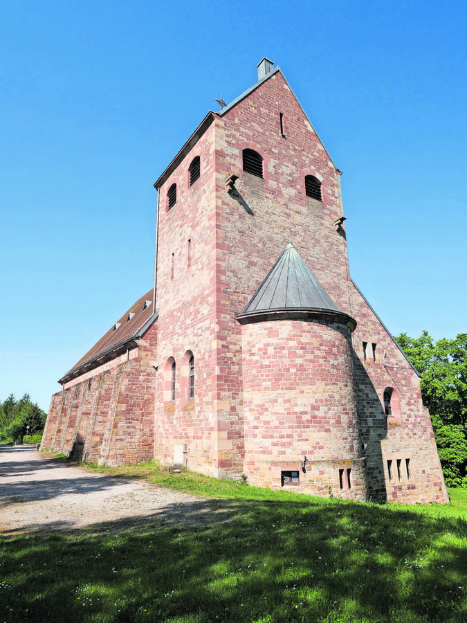 Die Pirminskirche in Hornbach stammt aus dem 18. Jahrhundert. (Foto: Schenk)