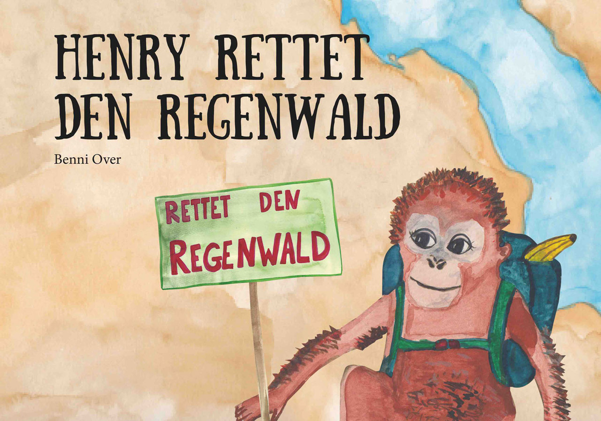 Das Bilderbuch „Henry rettet den Regenwald“ erzählt von dem kleinen Orang-Utan Henry, der mit seiner Mutter in den Regenwäldern Borneos lebt. Der kleine Affe und seine Artgenossen müssen erleben, wie ihr Lebensraum vernichtet wird. Um Verbündete zu finden und seine Heimat zu schützen, macht sich Henry auf eine weite Reise. Können er und seine neuen Freunde den Regenwald retten?