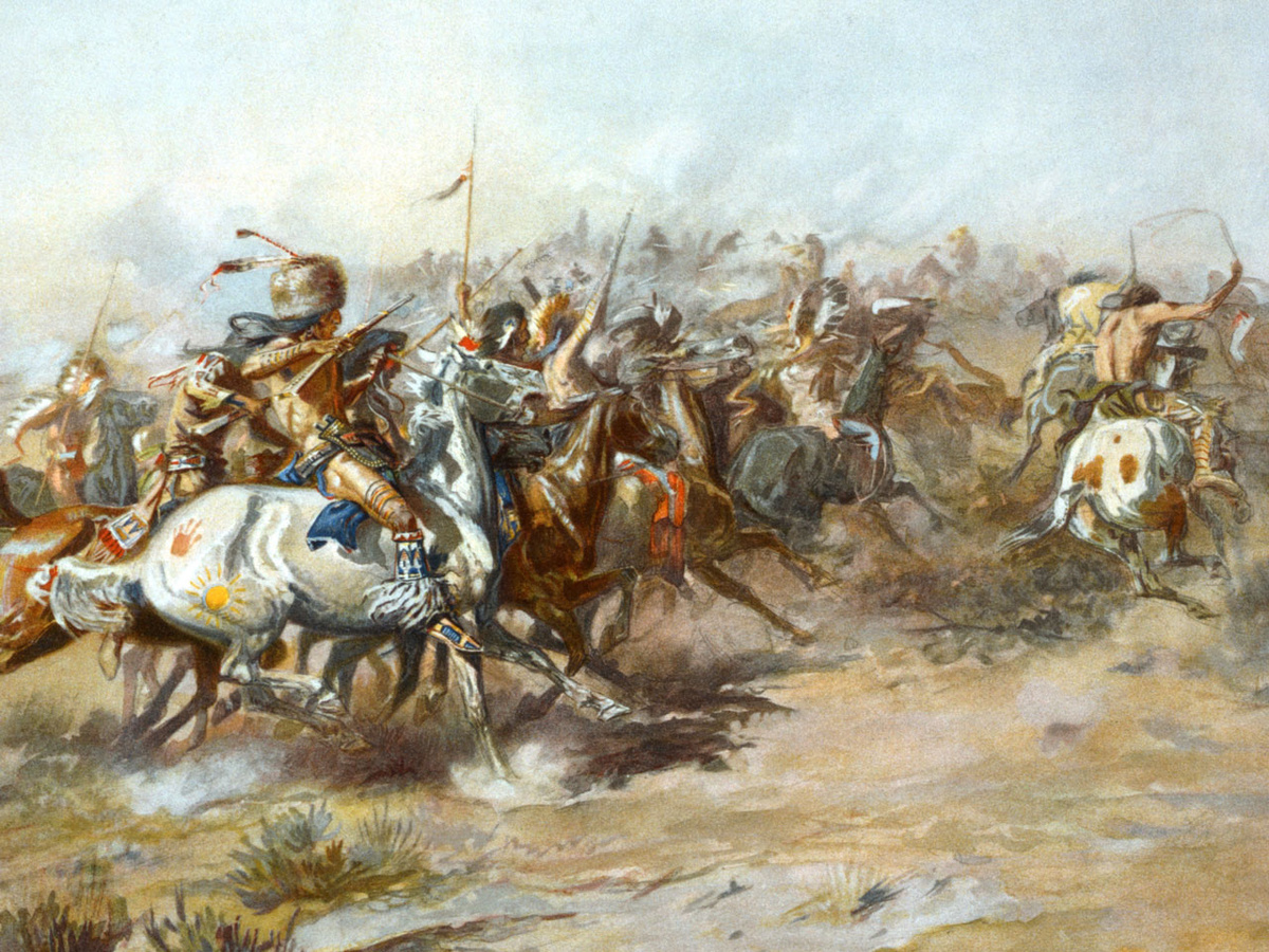 In der Schlacht am "Little Big Horn" siegten 1876 die Indianer unter Sioux-Häuptling Sitting Bull über die US-Kavallerie. (Foto: gem)