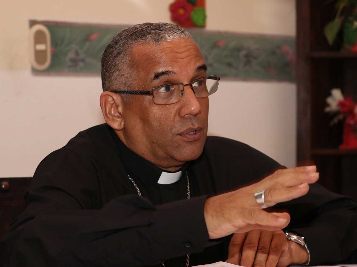 Bischof Víctor Hugo Basabe kritisiert die sozialistische Regierung Venezuelas scharf. (Foto: Neumann)