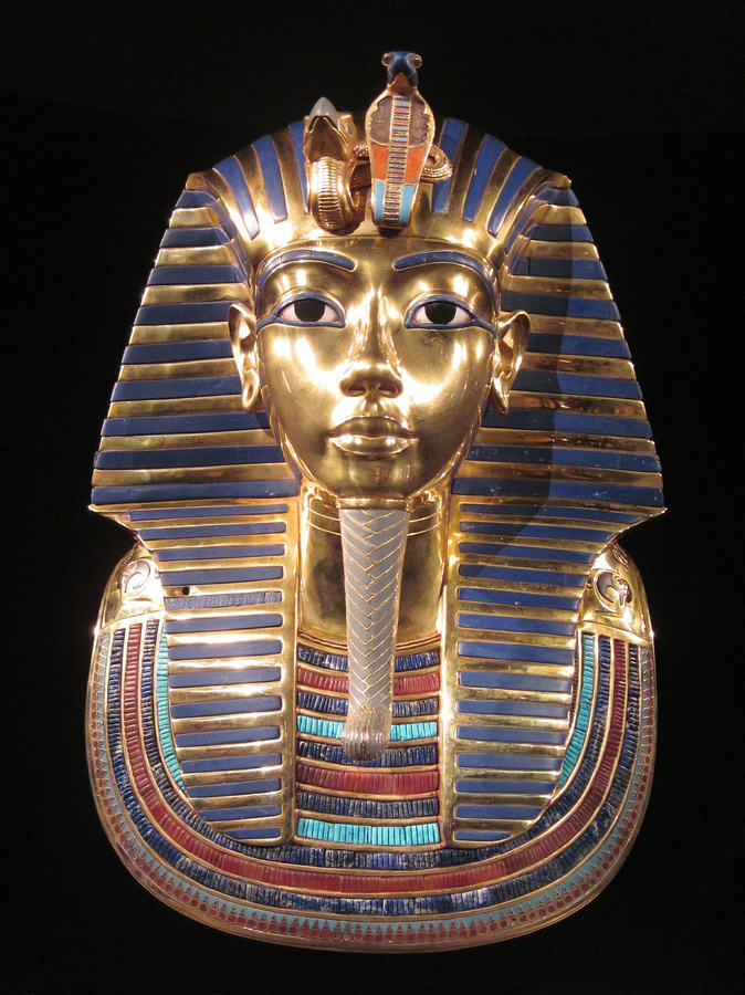 Totenmaske des Pharaos Tutanchamun. (Foto: gem)