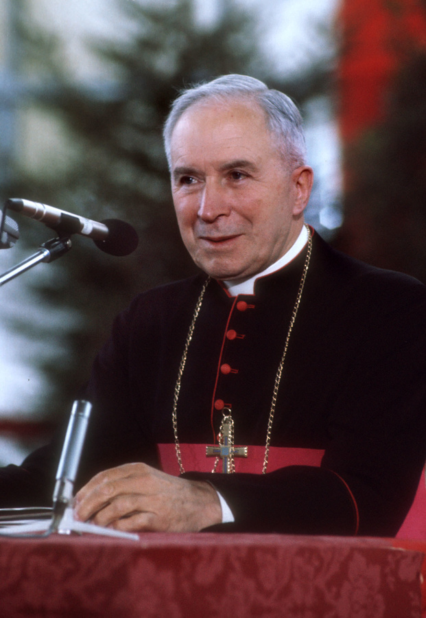 Bischof Marcel Lefebvre.