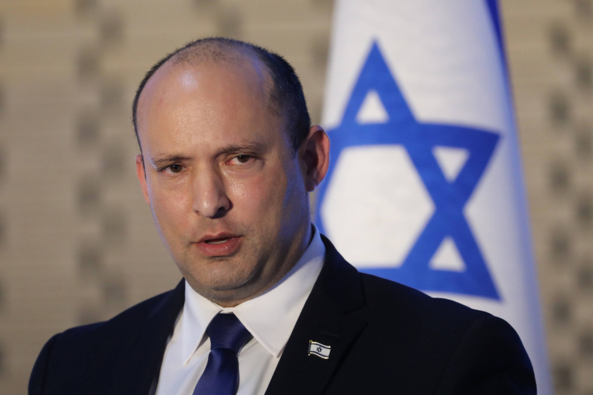 Israels neuer Regierungschef Naftali Bennett.  Kritikern gilt der nationalreligiöse Multimillionär als rechter Hardliner. (Foto: Imago/UPI Photo)
