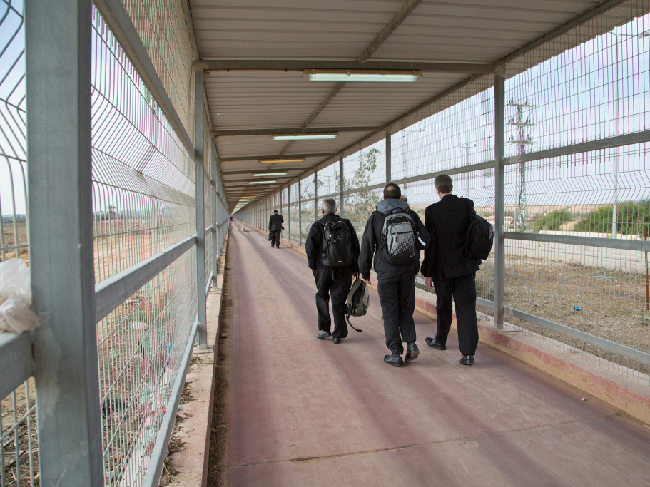 Erez-Checkpoint zwischen Israel und Gaza. (Foto: KNA)