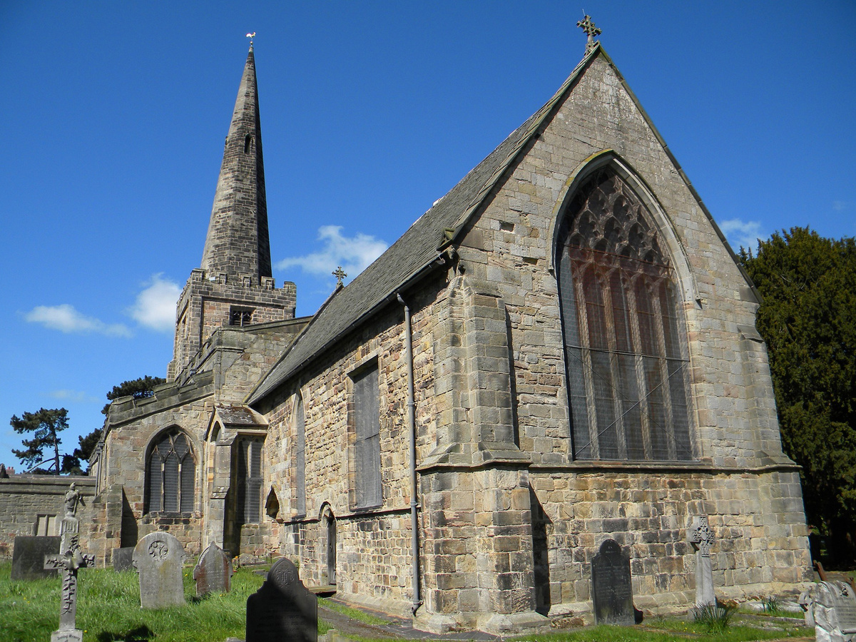 Die Dorfkirche von Sawley in der nordwestlichen Grafschaft Lancashire, England. (Foto: gem)