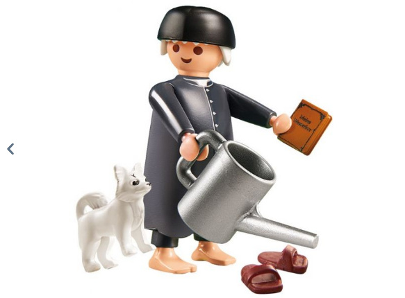 "Wasserdoktor" Sebastian Kneipp als Playmobil-Figur. (Foto: www.kneippverlag.de)