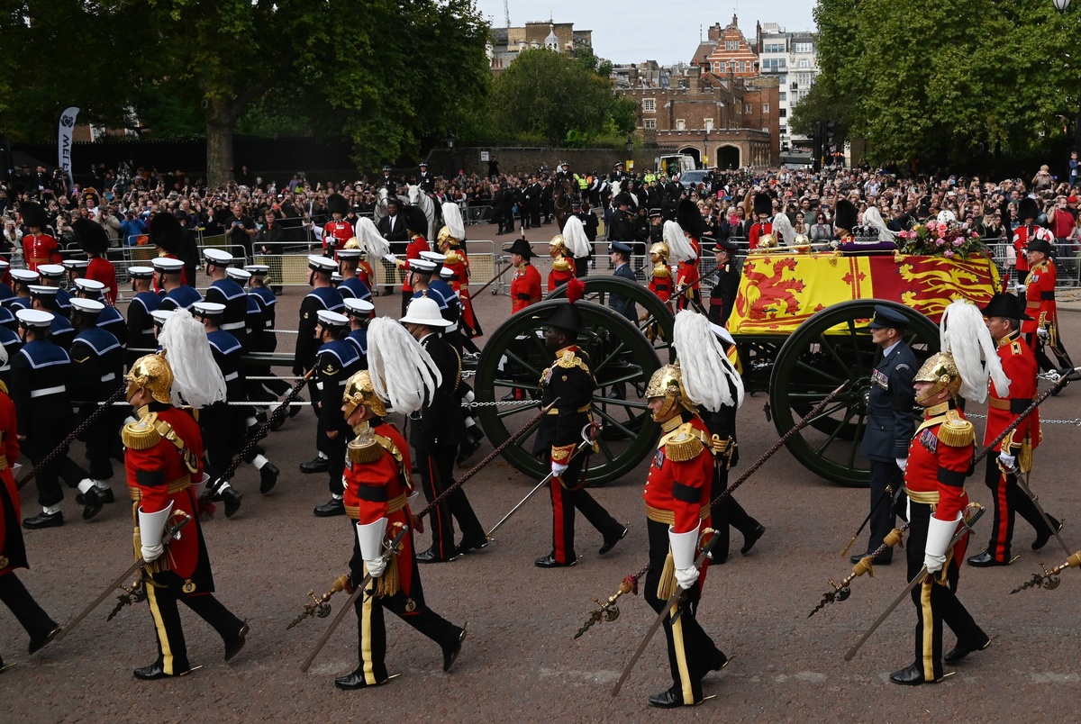 Staatsbegräbnis für Queen Elizabeth II. am 19. September 2022 in London und Windsor. (Foto: Imago/SNA)