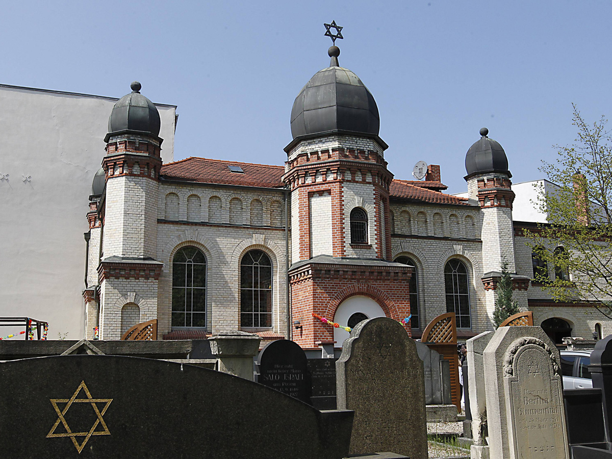 Die Synagoge in Halle an der Saale. (Foto: imago/Steffen Schellhorn)