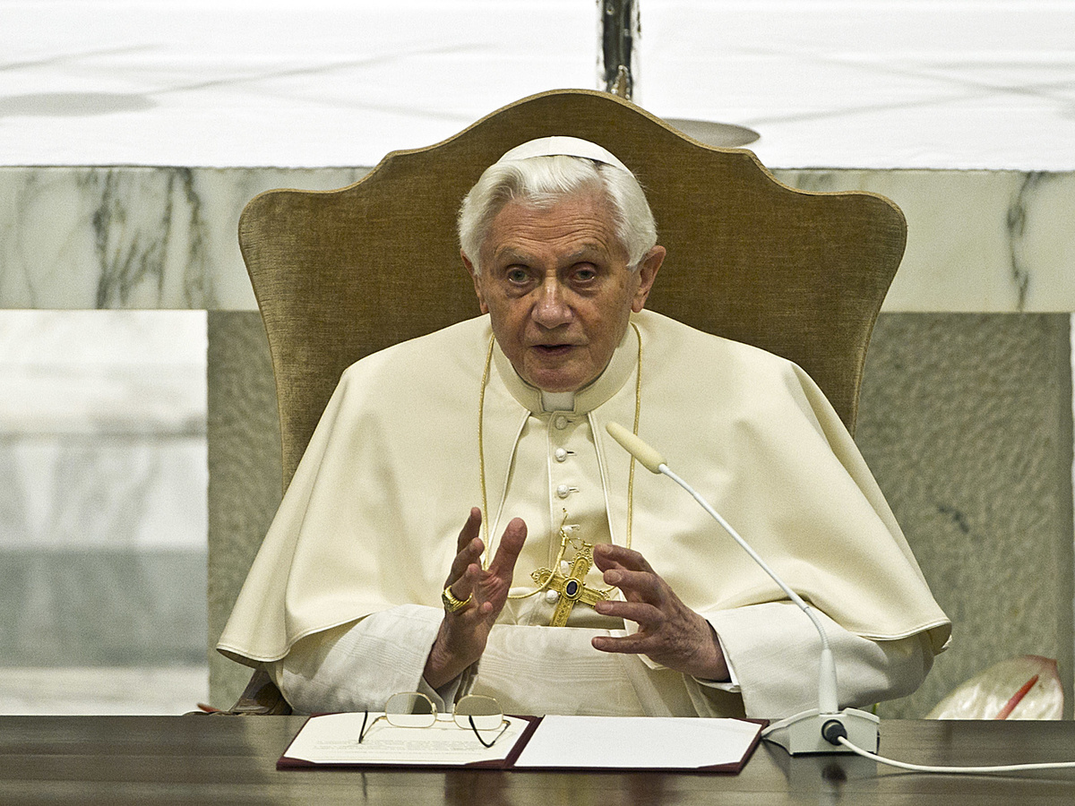 Der emeritierte Papst Benedikt XVI. (Foto: KNA)