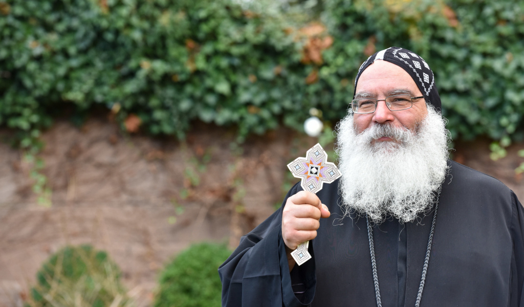 Bischof Anba Damian, Vertreter der koptisch-orthodoxen Kirche in Deutschland.        Foto: KNA