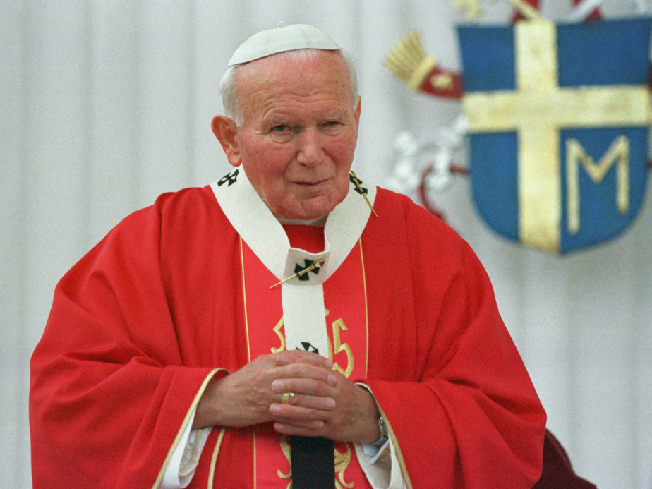 Papst Johannes Paul II. während seines Österreichbesuchs im Juni 1998. (Archivfoto: KNA)