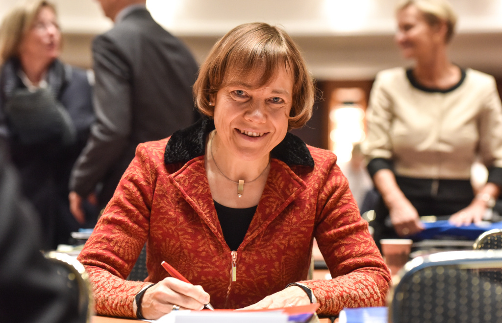 Annette Kurschus, Ratsvorsitzende der Evangelischen Kirche in Deutschland (EKD). (Foto: KNA)