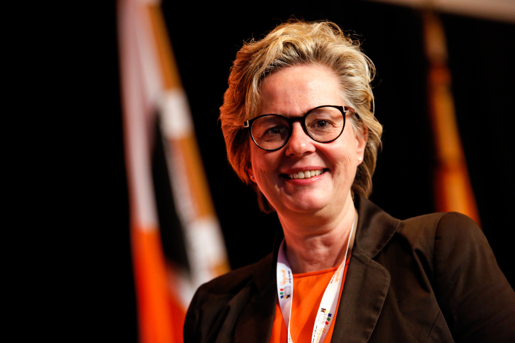 Ursula Groden-Kranich, Vorsitzende des Kolpingwerks. (Foto: KNA)