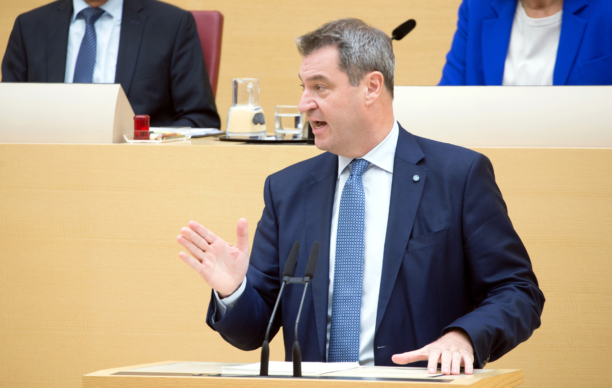 Der bayerische Ministerpräsident Markus Söder. 