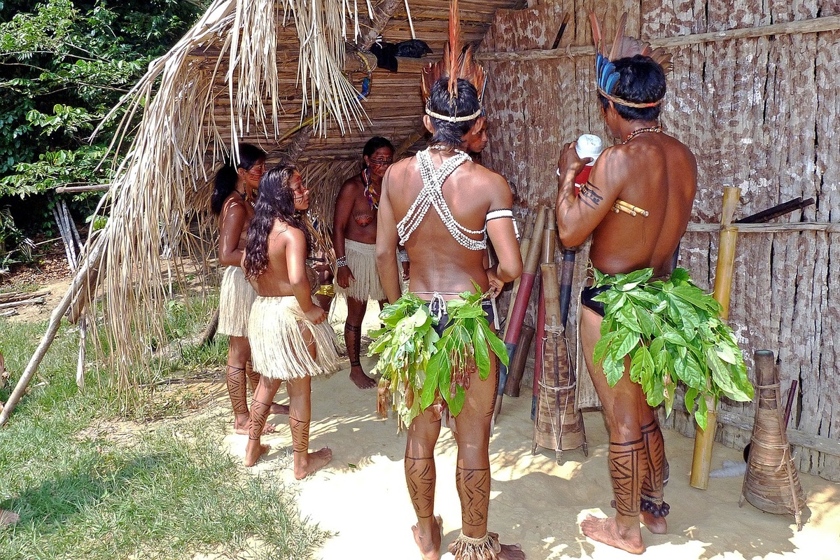 Indigene im Amazonasgebiet. (Symbolfoto: gem)