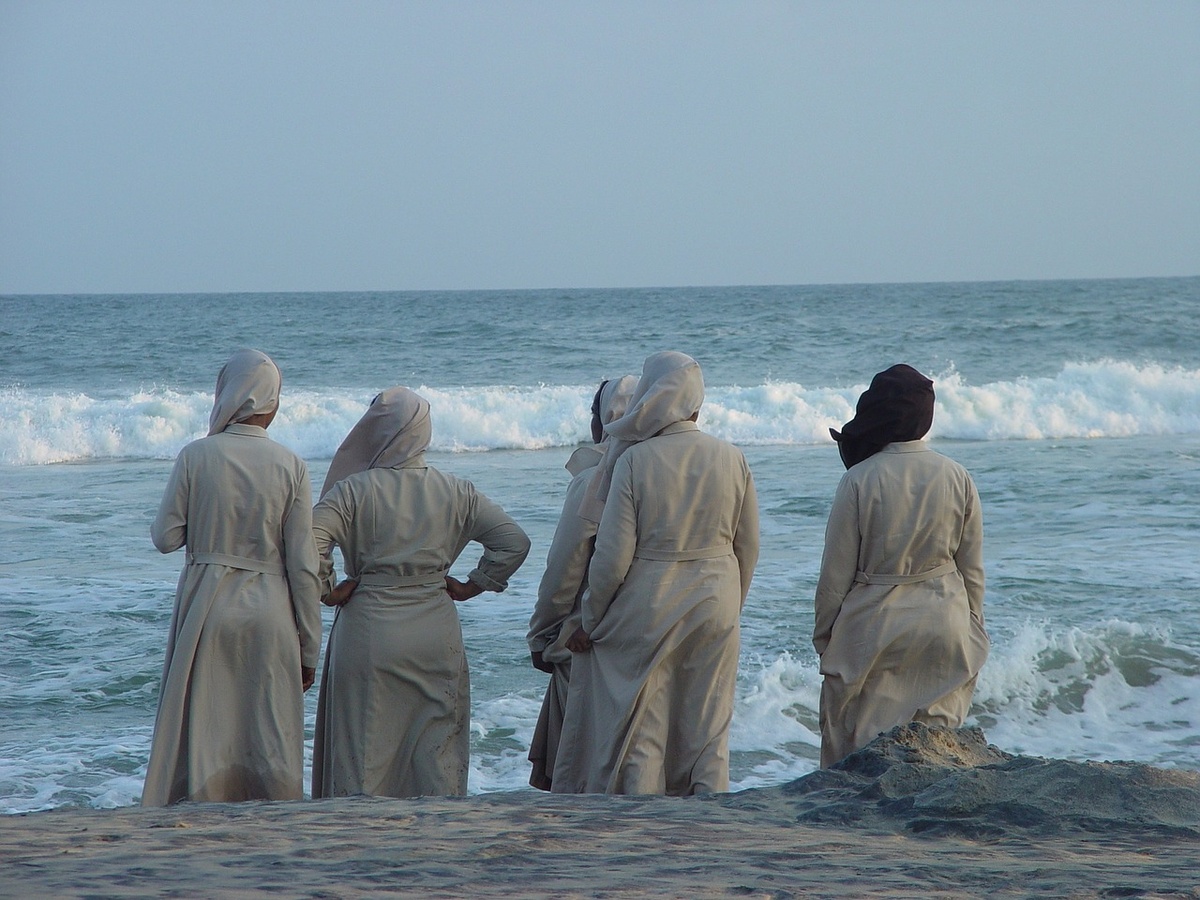 Indische Ordensfrauen. (Symbolfoto: gem)