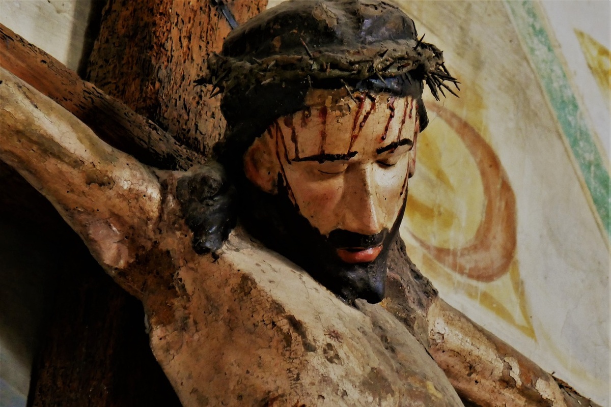 Jesus am Kreuz (Foto: gem)