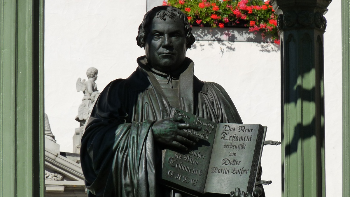 Martin-Luther-Statue. (Foto: gem)