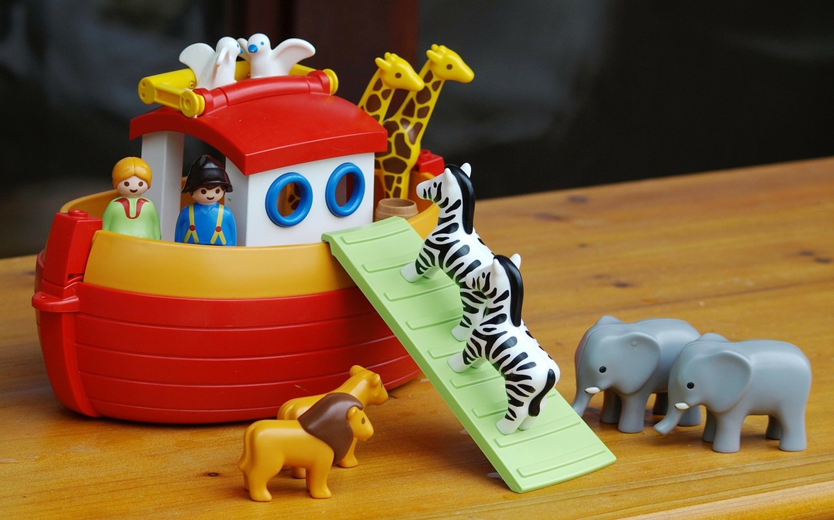 Die "Arche Noah" von Playmobil. (Foto: gem)