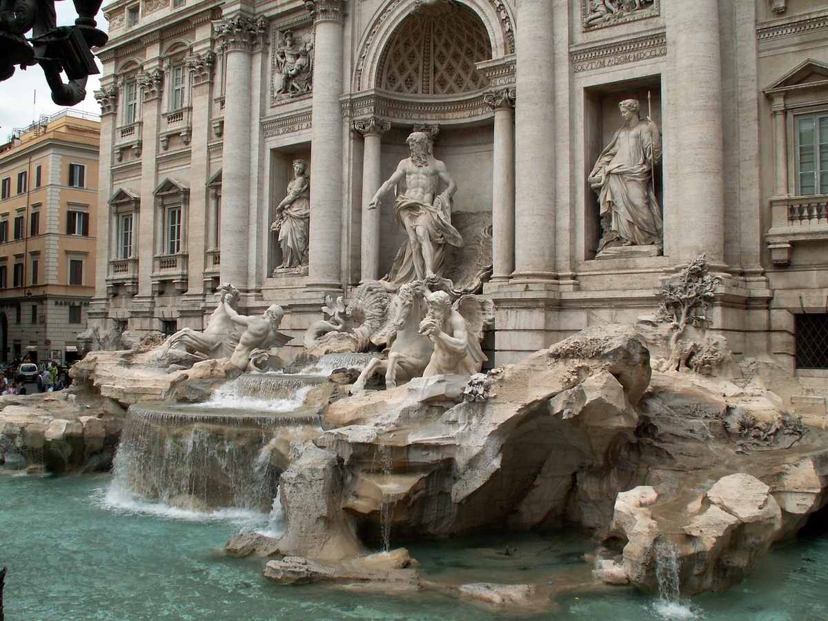 Der Trevi-Brunnen in Rom. (Foto: gem)