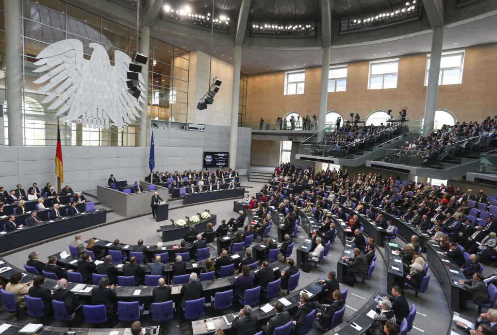 Der Deutsche Bundestag. (Foto: KNA)