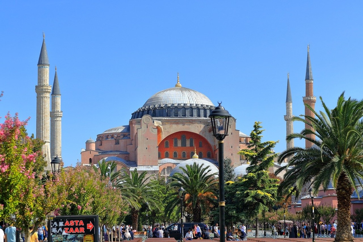 Ende Juli 2020 wandelte Staatspräsident Recep Tayyip Erdogan die Hagia Sophia, die seit 1934 ein Museum war, wieder in eine Moschee um. (Foto: gem)