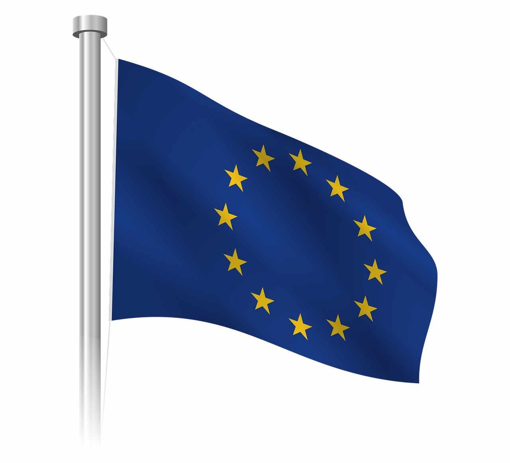 Eine EU-Flagge. (Symbolfoto: gem)