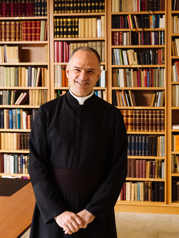 Pater Davide Pagliarani, Generaloberer der Priesterbruderschaft St. Pius X.. (Foto: KNA)