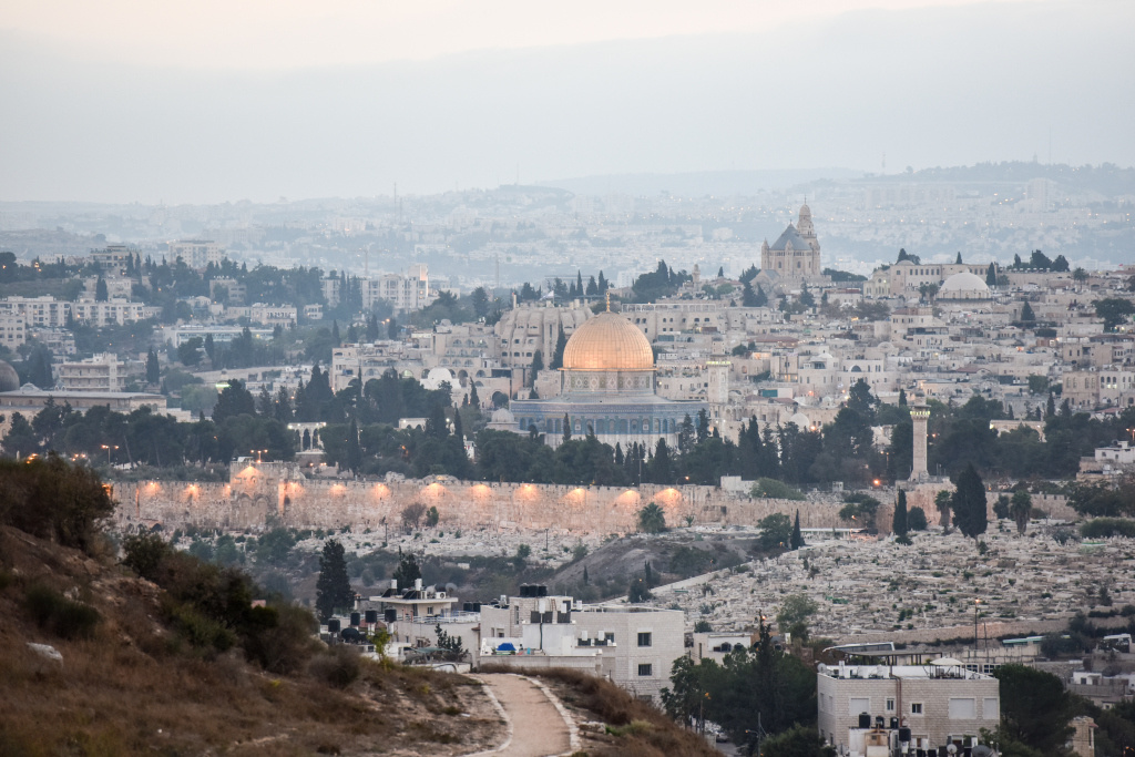 Jerusalem.                Foto: KNA