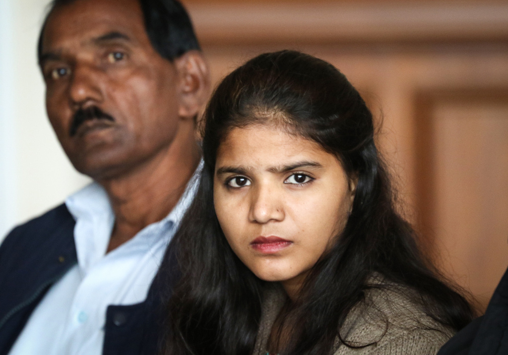 Ehemann Ashiq Masih und Tochter Eisham Ashiq hatten lange für einen Freispruch Asia Bibis gekämpft. (Foto: KNA)