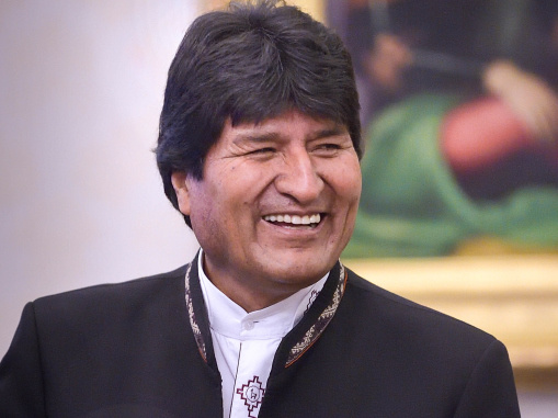 Präsident Evo Morales. (Foto: KNA)