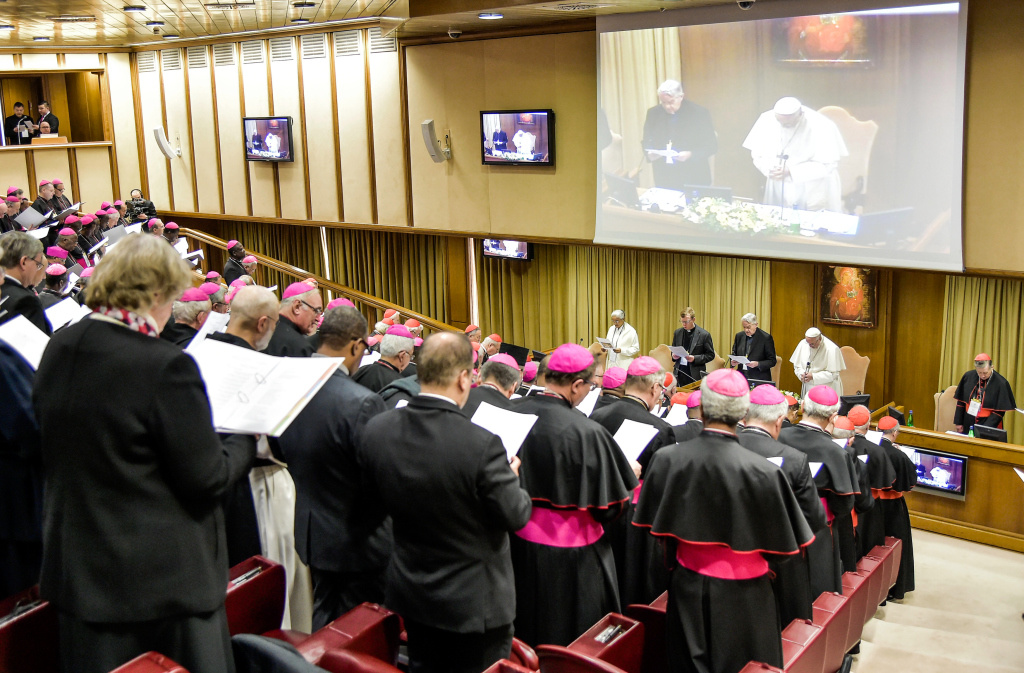 Papst Franziskus eröffnete heute den viertägigen Anti-Missbrauchsgipfel. (Foto: KNA)
