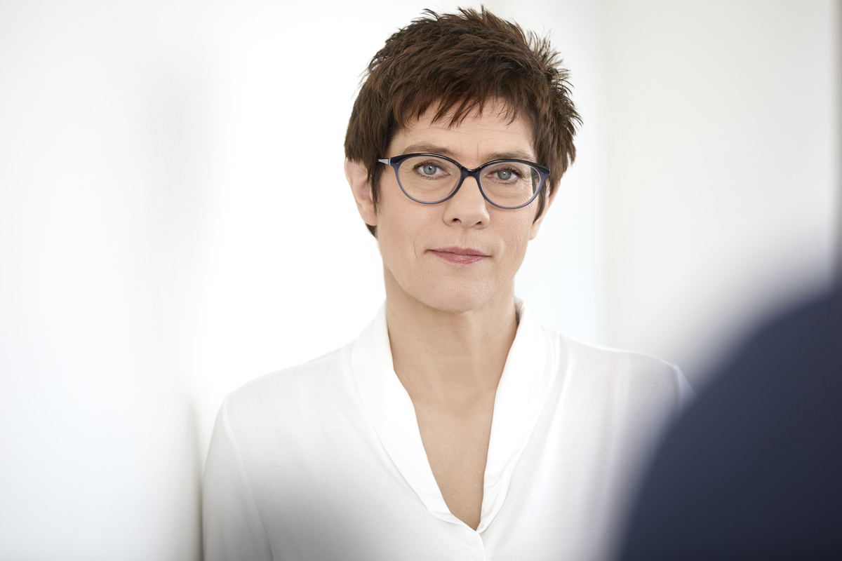 Die neue CDU-Vorsitzende Annegret Kramp-Karrenbauer. (Foto: CDU/Laurence Chaperon)